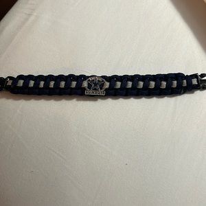 Dallas cowboys handmade bracelet